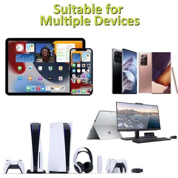 Wireless Mics, Wireless Clip on Microphones, Lapel Microphone A2d One Pair Two - Picture 8 of 8